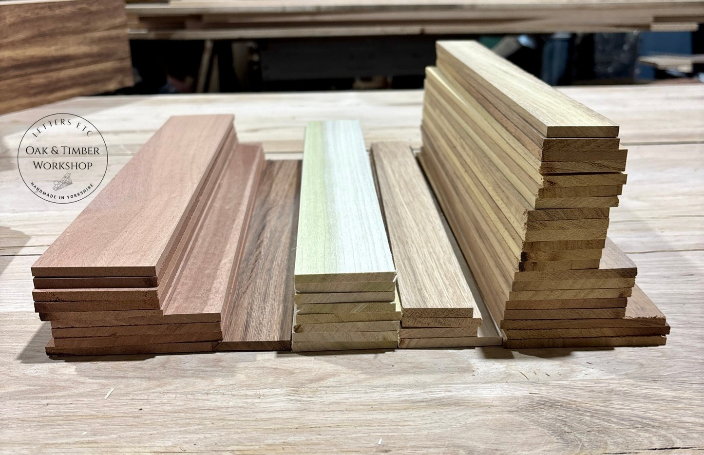 Mixed Hardwood Craft Blanks