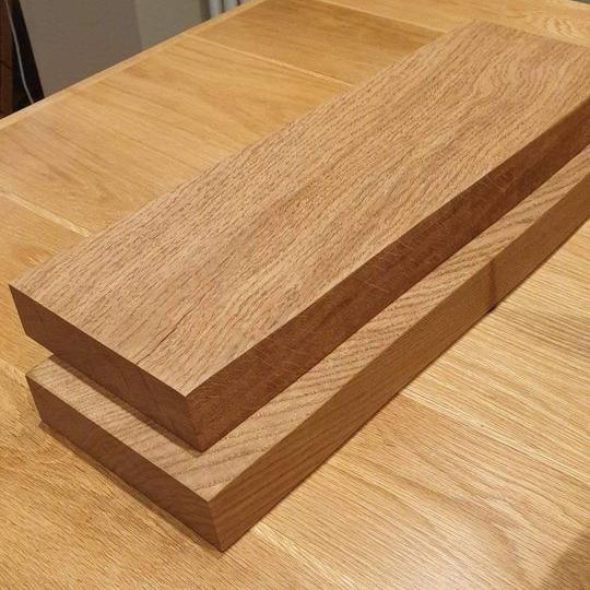 Oak shelves set 1