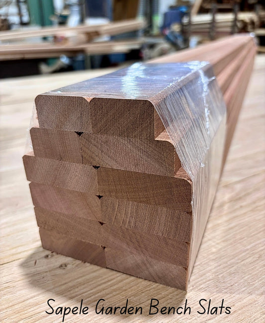 Sapele Bench Slats