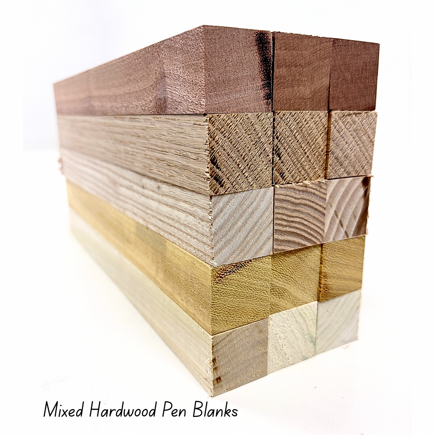 Mixed Hardwood Pen Blanks