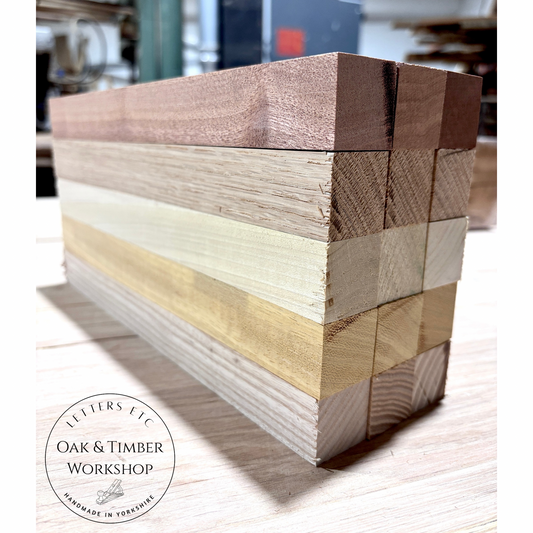 Mixed Hardwood Pen Blanks