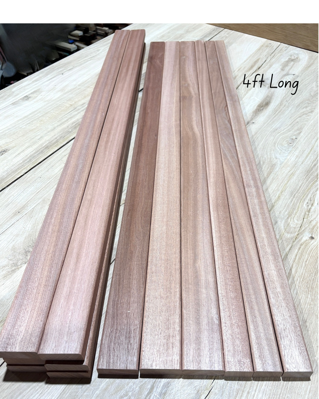 Sapele Bench Slats